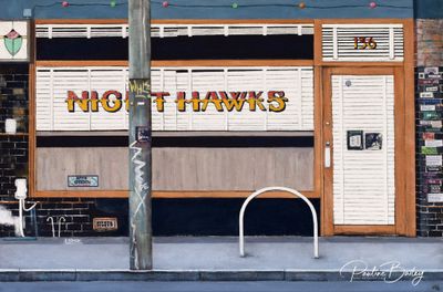 Fridge Magnet – Nighthawks, Collingwood