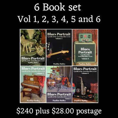 Blues Portrait Complete Six Book Set (Volumes 1–6)  *Books will be shipped together when Volume 6 is released early October)