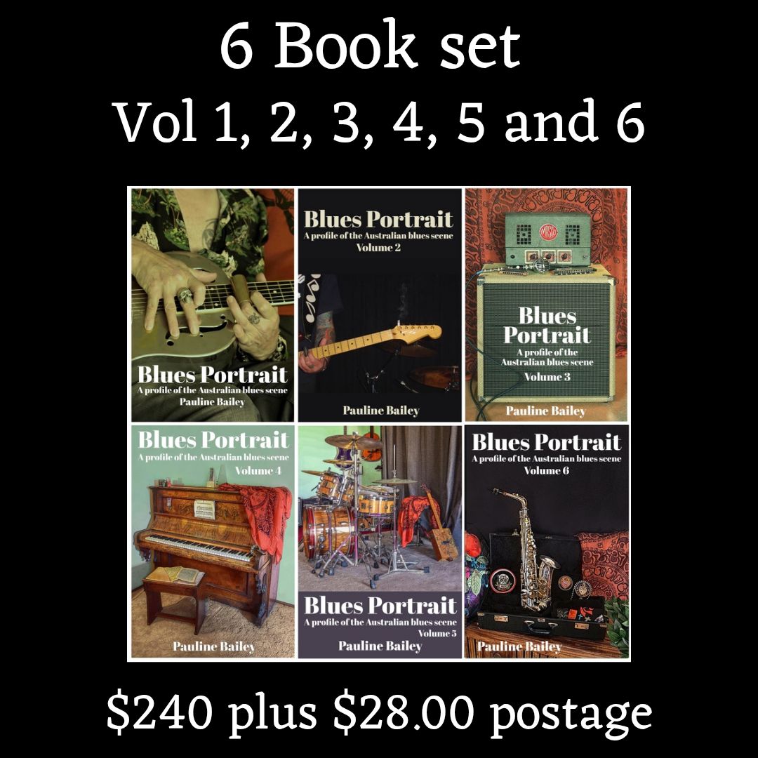Blues Portrait Complete Six Book Set (Volumes 1–6)  *Books will be shipped together when Volume 6 is released early October)