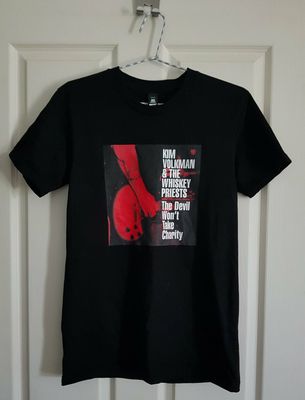 Kim Volkman &amp; The Whiskey Priests Album Cover T-Shirt
