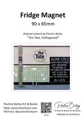 Fridge Magnet – Tote Hotel, Collingwood