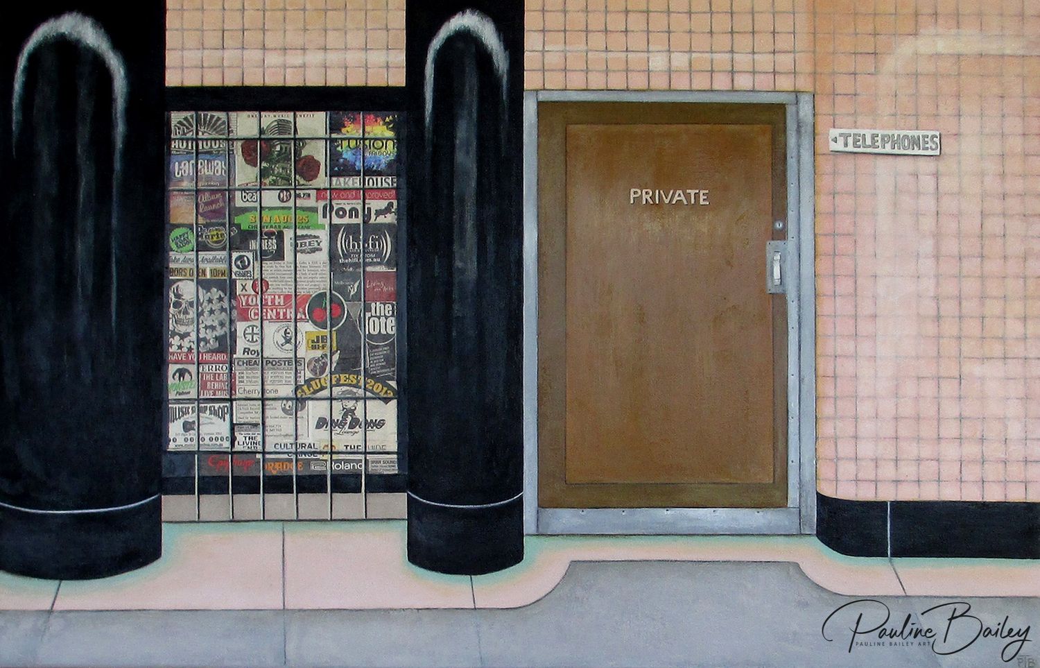 Original painting – Campbell Arcade