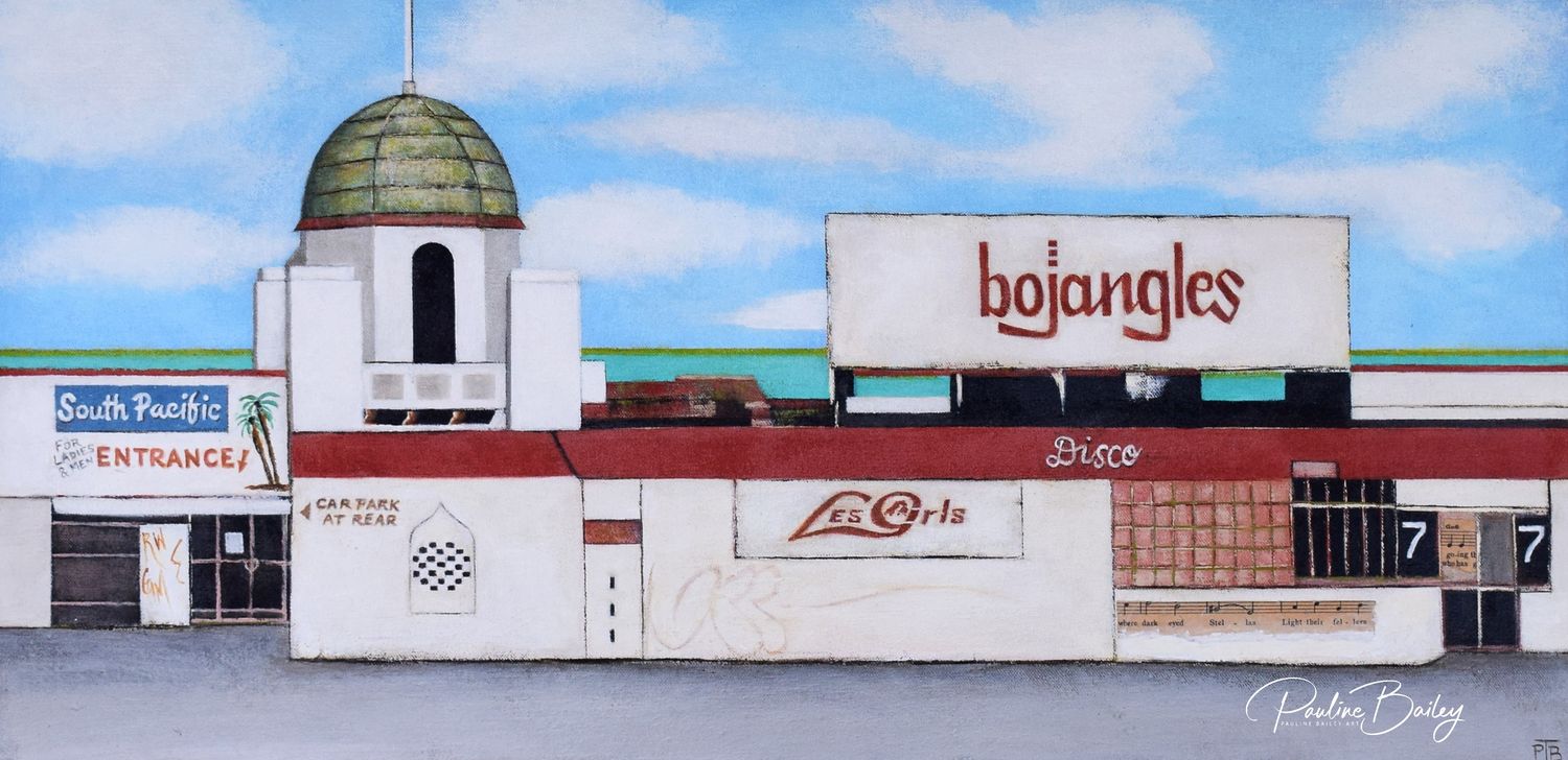 Original painting - Bojangles, St Kilda