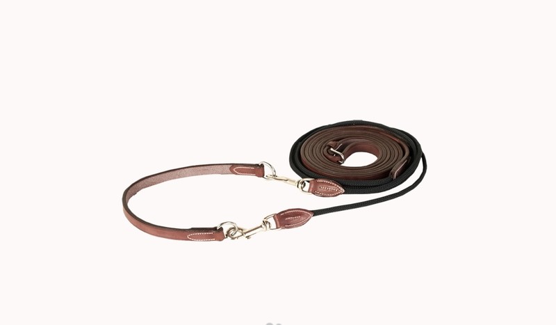Rope german draw reins