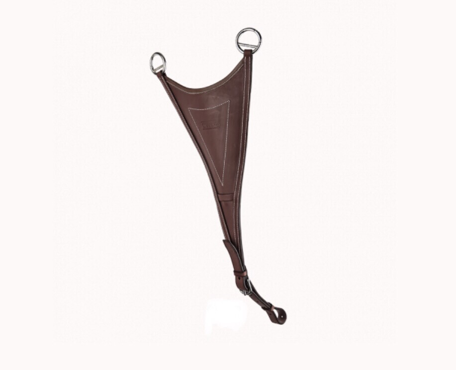 Raised bib martingale attachment