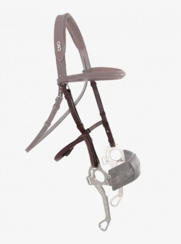 Hackamore cheek pieces