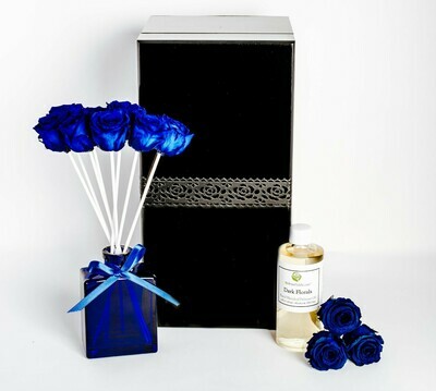MelroseFields Jewel Blue Rose Reed Diffuser Kit