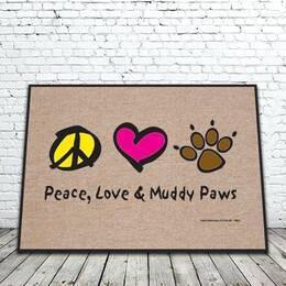 Peace Love Muddy Paws