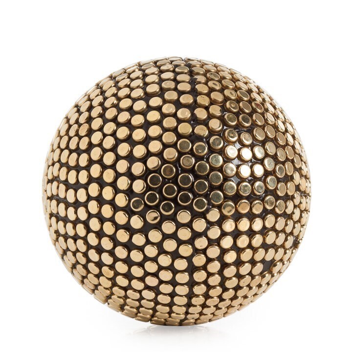Gold Studded Decor Ball