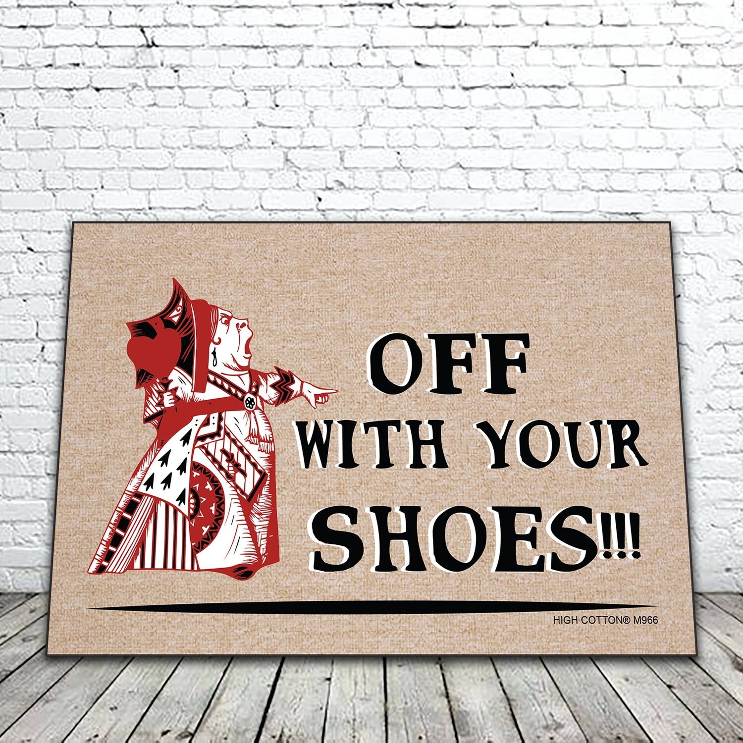 Off With Your Shoes Doormat
