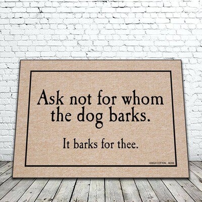 For Whom The Dog Barks