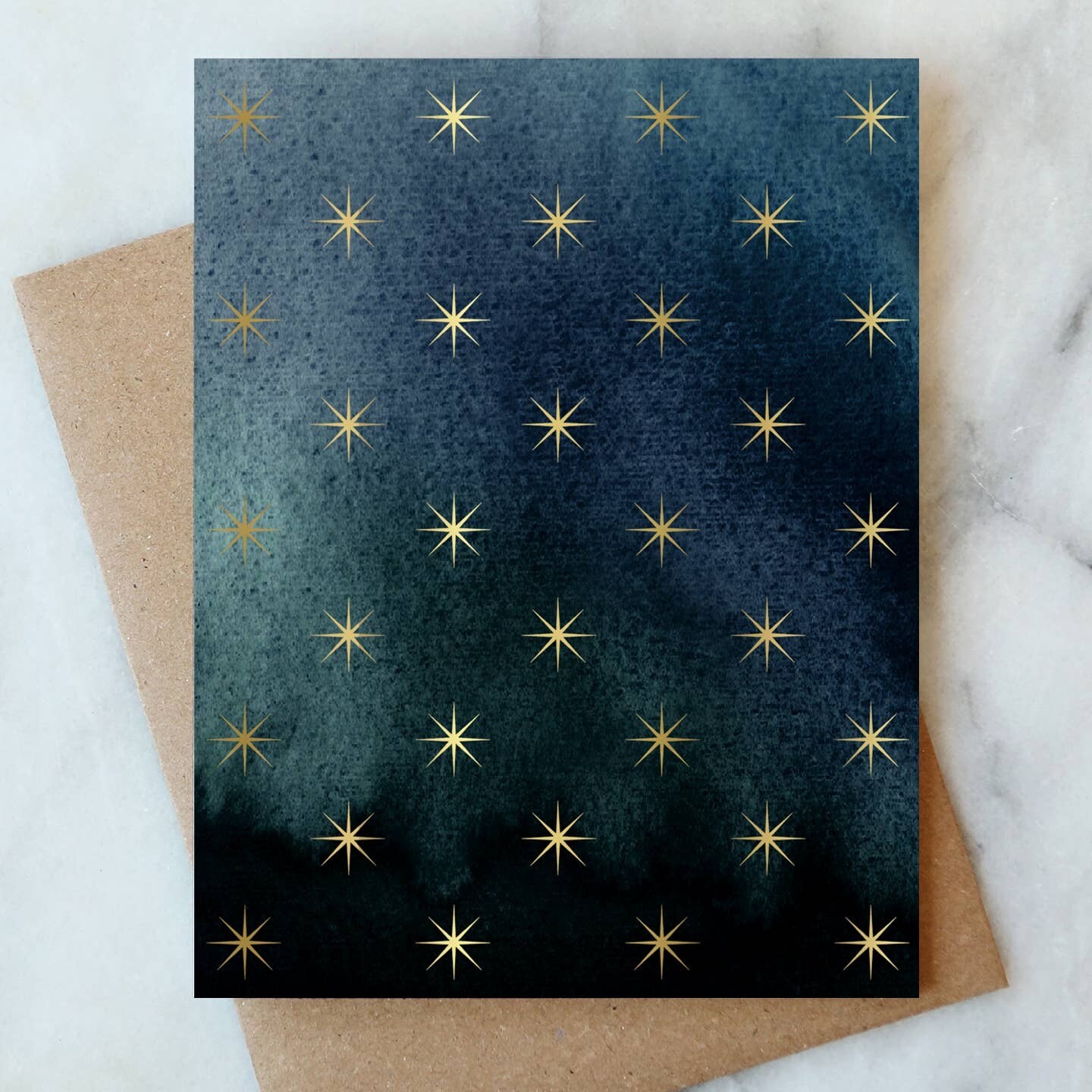 Star Blank Card - Set of 6