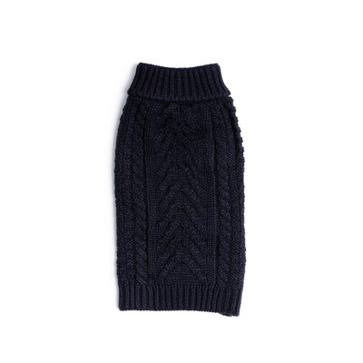 Navy Super Chunky Sweater