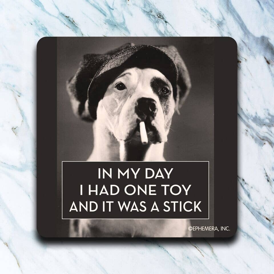 One Toy a Stick Coaster