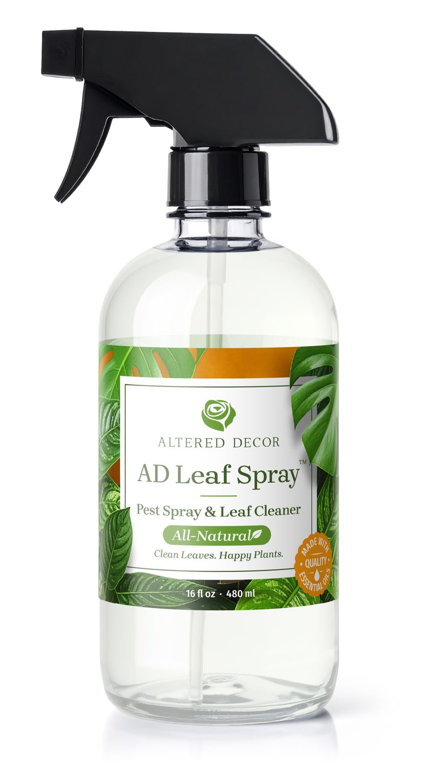 AD Leaf Spray™ Natural Pest Control &amp; Leaf Cleaner made with Essential Oils
