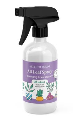 AD Leaf Spray™ Natural Pest Control & Leaf Cleaner with Essential Oils AD Leaf Spray™ Natural Pest Control & Leaf Cleaner with Essential Oils