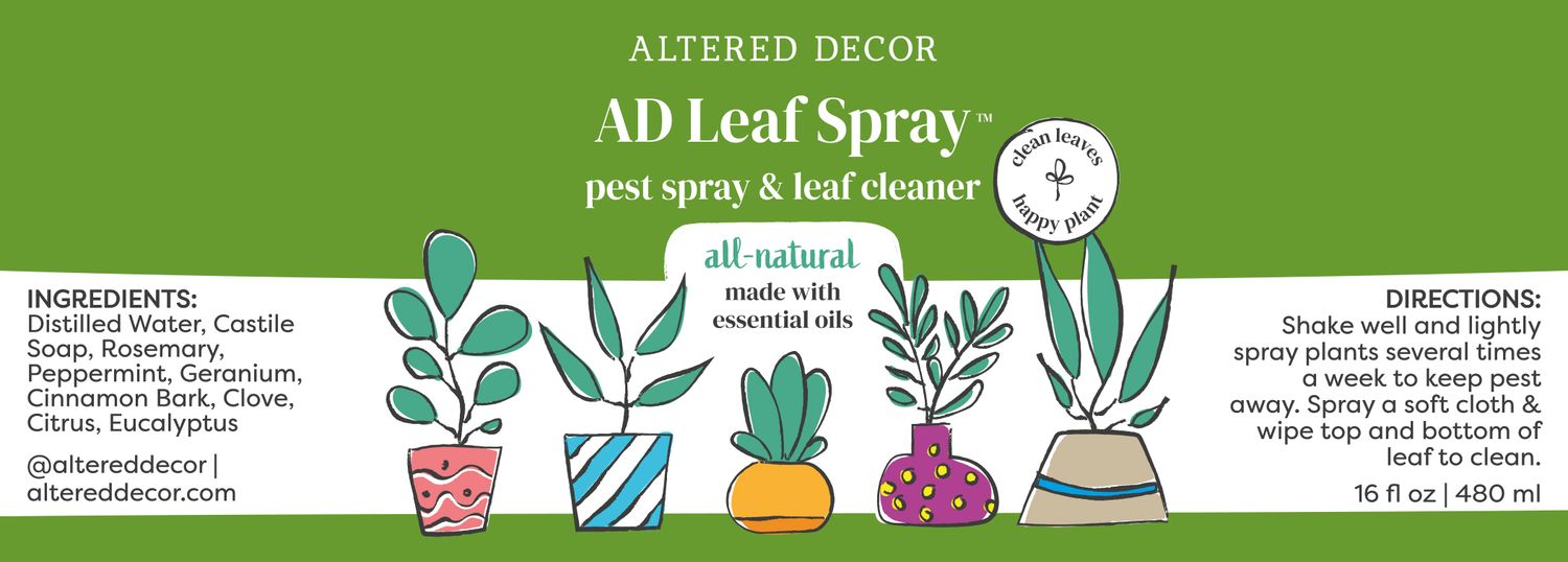 AD Leaf Spray™ Natural Pest Control &amp; Leaf Cleaner with Essential Oils