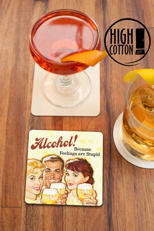 Feelings Are Stupid Coaster