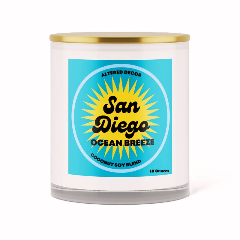 San Diego Ocean Breeze Candle by Altered Decor