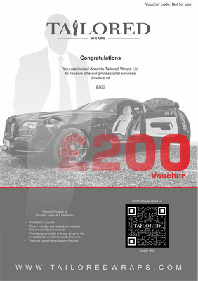 Digital £200 Gift Voucher