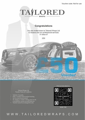 Digital £50 Gift Voucher