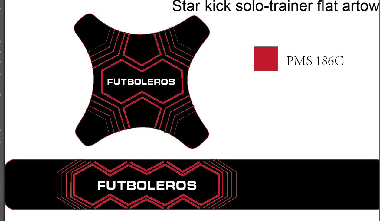 Futboleros Ball Sling Kicker - YELLOW