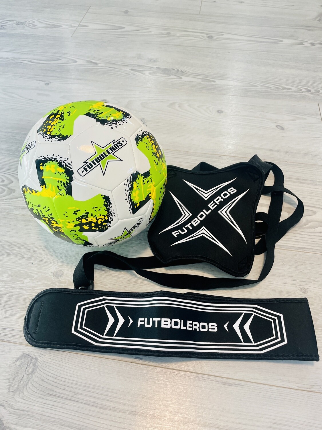Futboleros PK SET - GREEN + BALL Size 4 or 5