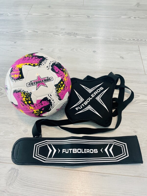 Futboleros PK SET - PINK + NEW BALL Size 4 or 5