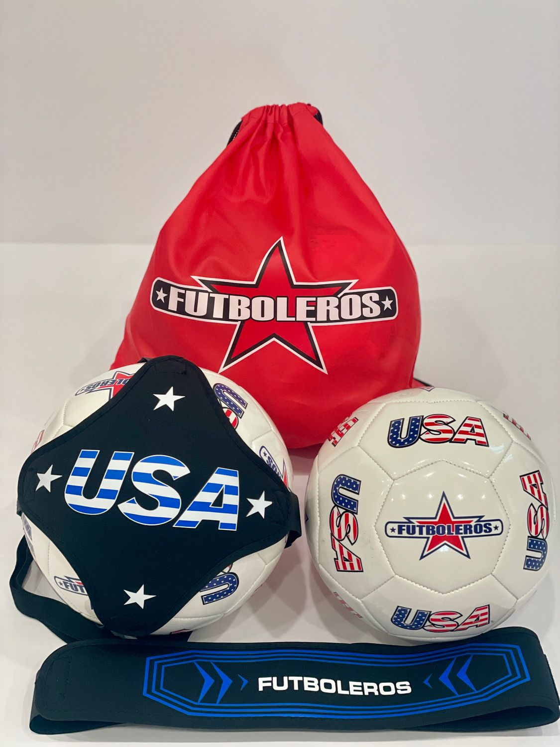 FUTBOLEROS USA BLUE PACKAGE SIZE 4