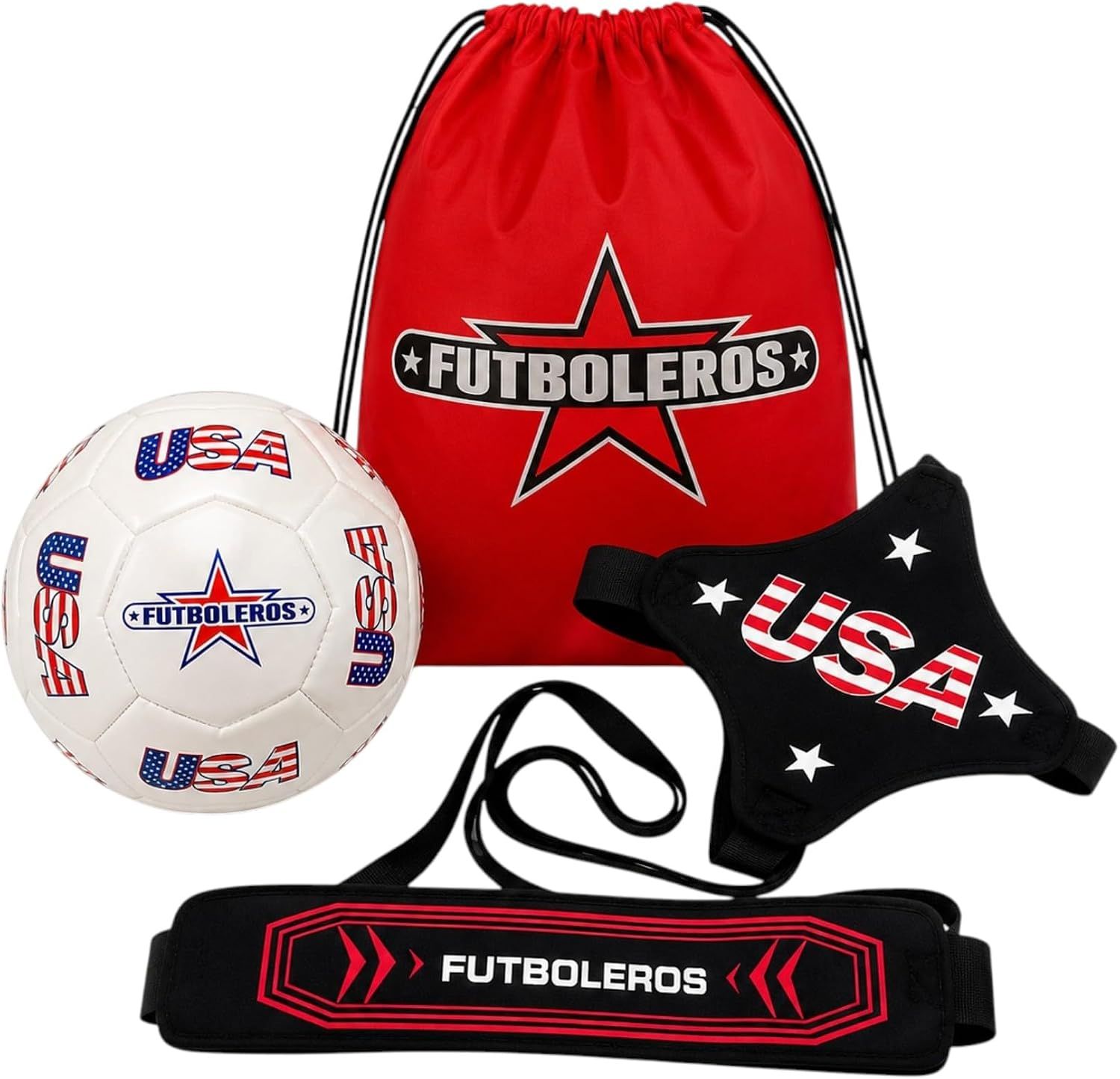 Futboleros USA Red Set Size 5