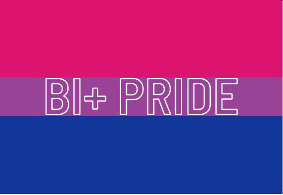 Bi+ Pride Postcard