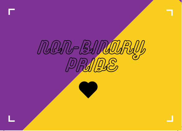 Non-Binary Pride Postcard