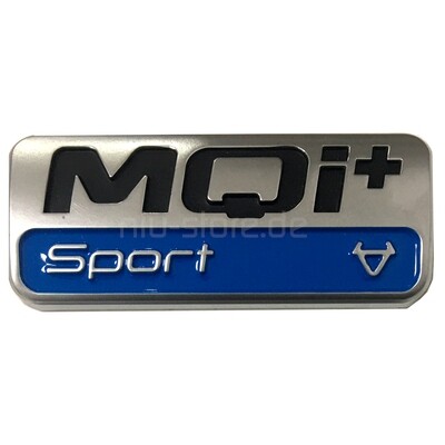 Original NIU MQI+ Sport Marken-Emblem Aufkleber | Set 2 Stück