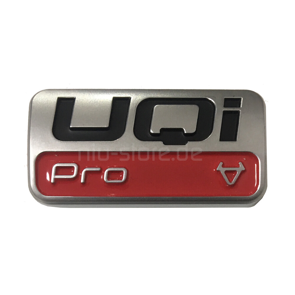 Original NIU UQI Pro Marken-Emblem Aufkleber | Set 2 Stück
