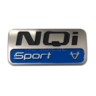 Original NIU NQi Sport Marken-Emblem Aufkleber | Set 2 Stück Original NIU NQi Sport Marken-Emblem Aufkleber | Set 2 Stück