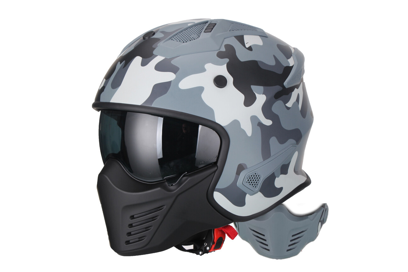 Jet-Helm Vito Bruzano camouflage
