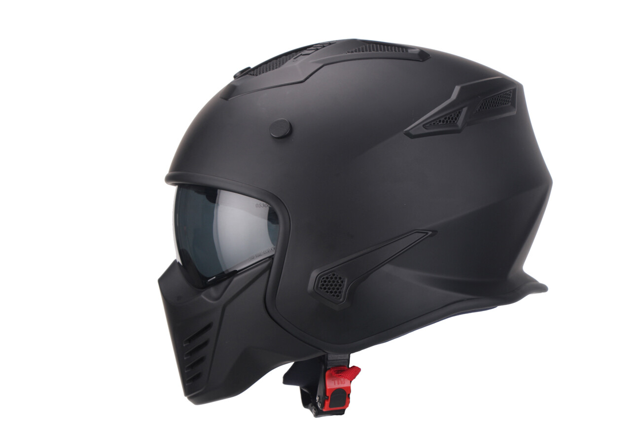 Jet-Helm Vito Bruzano matt schwarz