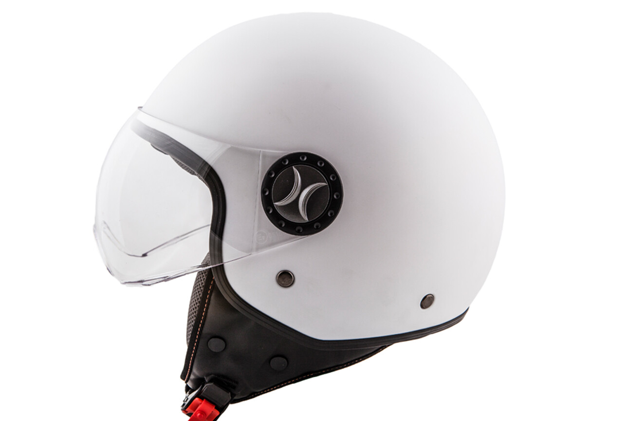Jet-Helm Loreto matt weiß | NIU Store Frankfurt