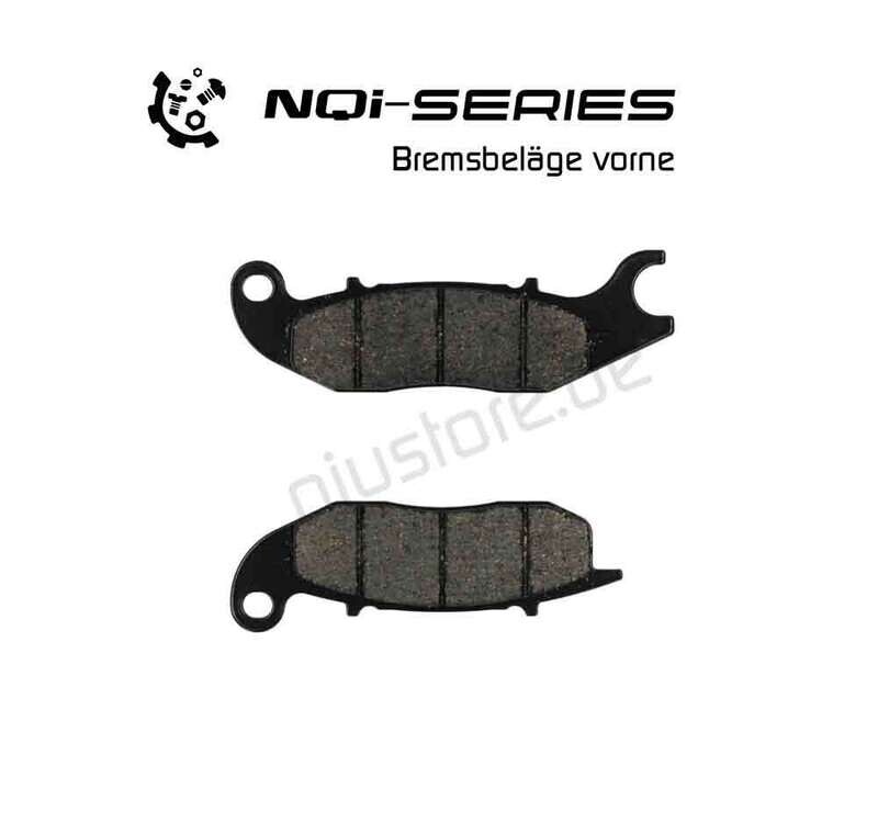NIU NQi Bremsbeläge vorne
