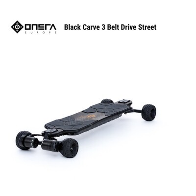 Onsra Black Carve 3 Belt Drive Street | E-Skateboard