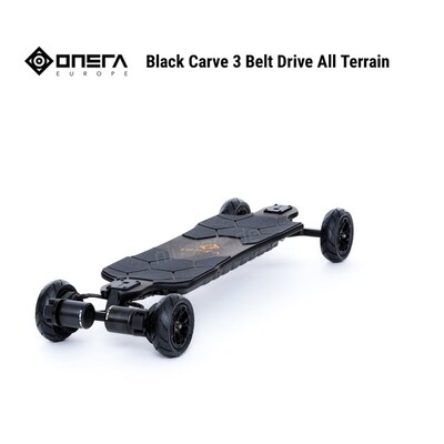 Onsra Black Carve 3 Belt Drive All Terrain | E-Skateboard