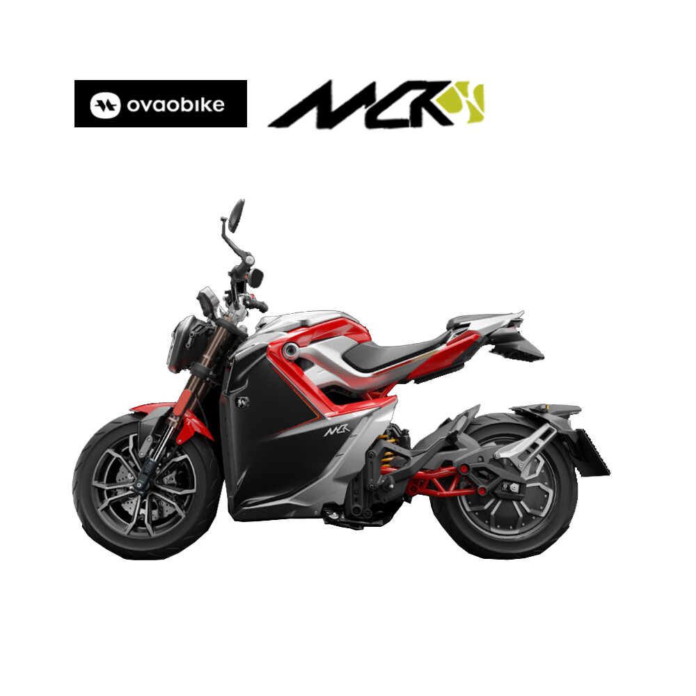 Ovaobike MCR-H | Elektromotorrad | 105km/h, Farben: Volcanic Red