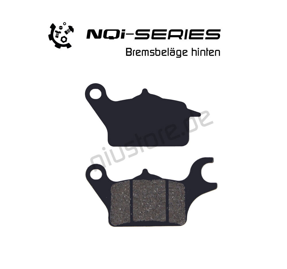 Bremsbeläge hinten für NIU NQI Series