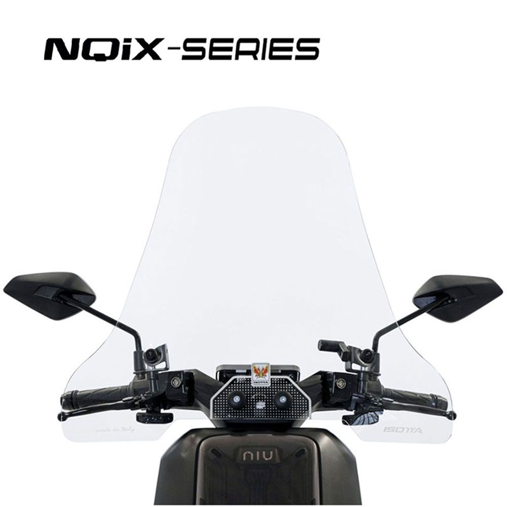 Hohe Windschutzscheibe für NQIX-Serie | NIU Frankfurt