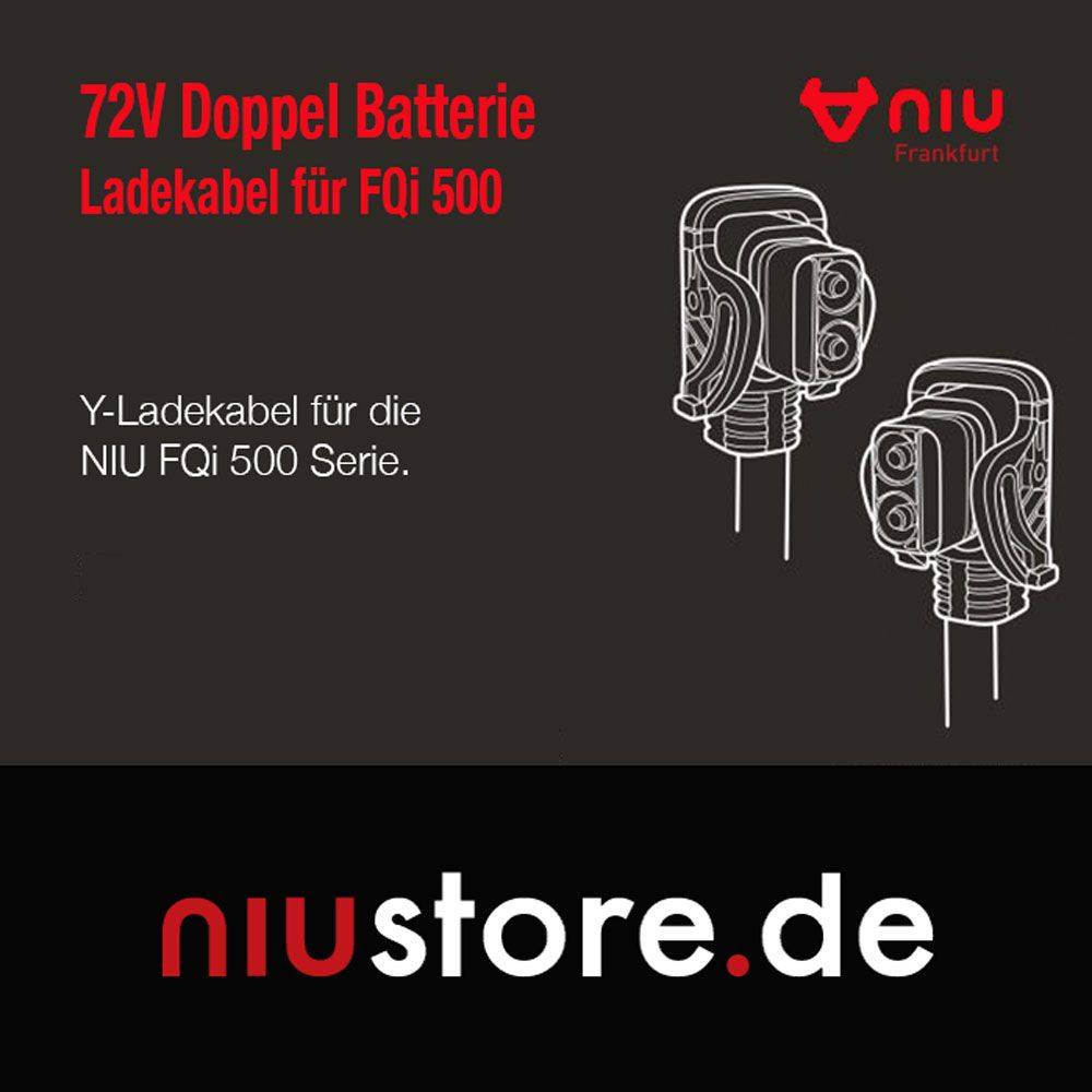 Y-Ladekabel für NIU FQi500 | NIU Frankfurt
