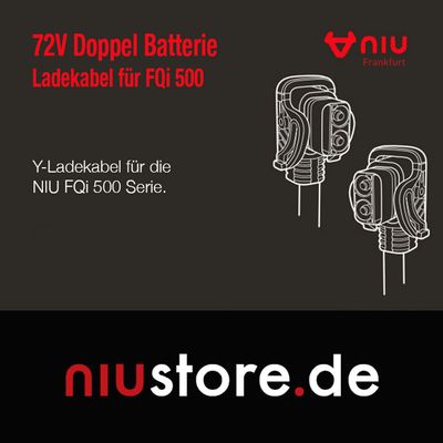 Y-Ladekabel für NIU FQi500 | NIU Frankfurt Y-Ladekabel für NIU FQi500 | NIU Frankfurt