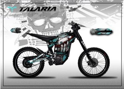 Talaria Sting | Iceskull | Decor-Aufkleber