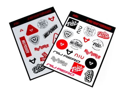 Original NIU Stickerset - reflektierend