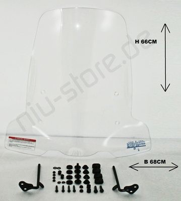 Windschutzscheibe / Windschild für NIU NQi-Serie Windschutzscheibe / Windschild für NIU NQi-Serie