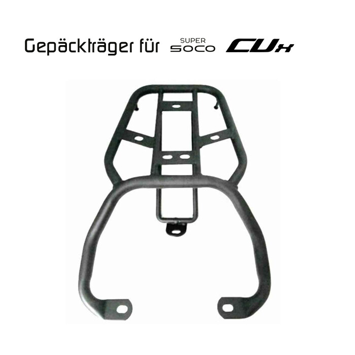 Gepäckträger für Super Soco CUx